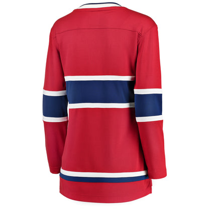 Montreal Canadiens Fanatics Women's Home Breakaway Jersey - Red