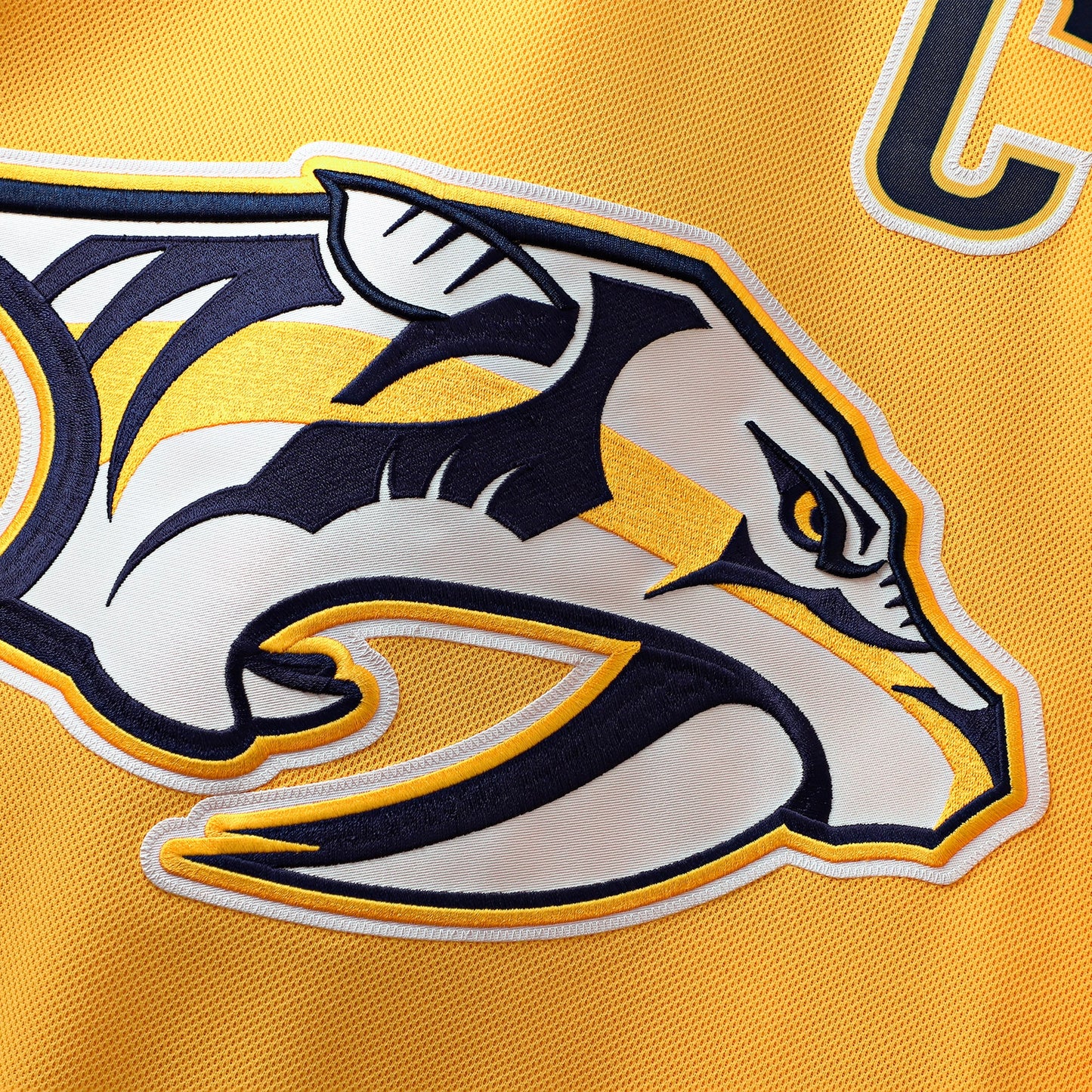 Nashville Predators Fanatics Home Premium Custom Jersey - Gold