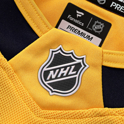 Nashville Predators Fanatics Home Premium Custom Jersey - Gold