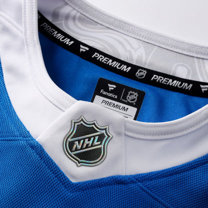 Nathan MacKinnon Colorado Avalanche Fanatics Alternate Heritage Premium Player Jersey - Blue