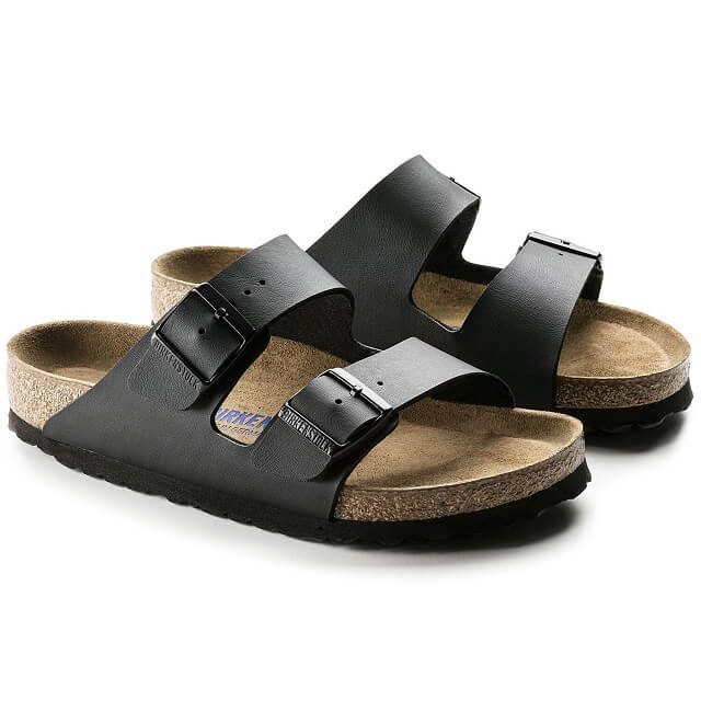 551251 Arizona Birko-Flor Black Soft Foot Bed