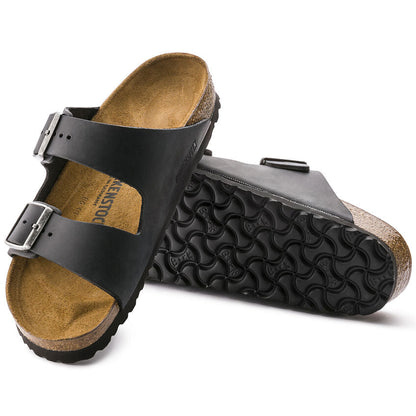 552111  Birki Arizona Oiled Leather Black