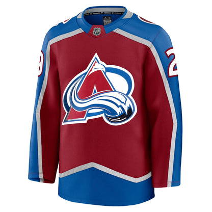 Nathan MacKinnon Colorado Avalanche Fanatics Home Premium Jersey - Burgundy