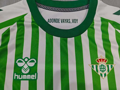KIDS Real Betis Balompié 2024/25 Home Younger Kids' Hummel Football Replica Kit (Jersey + Shorts)