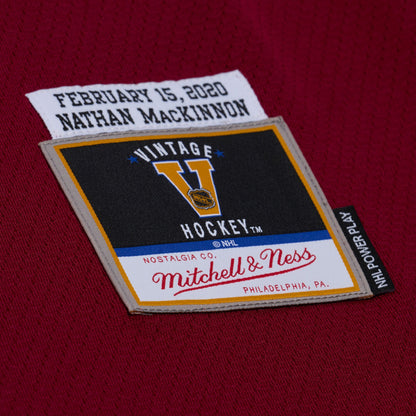 Nathan MacKinnon Colorado Avalanche Mitchell &amp;amp; Ness 2020 Power Play Jersey - Blue