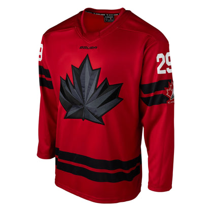 Nathan MacKinnon Hockey Canada Unisex 2026 Replica Jersey - Red