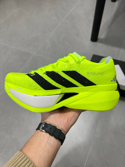 Adidas ADIZERO ADIOS PRO 4 (Solar Yellow / Black colorway)