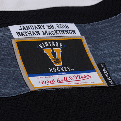 Nathan MacKinnon Mitchell &amp;amp; Ness 2019 All-Star Game Power Play Jersey - Black