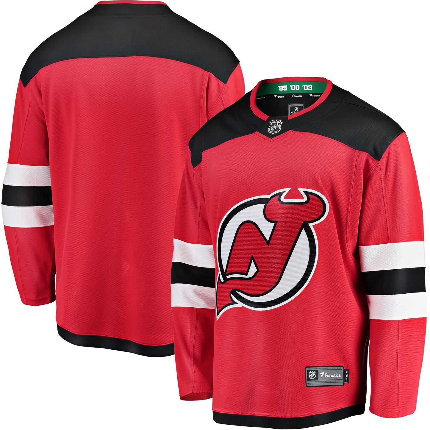 New Jersey Devils Fanatics Breakaway Home Jersey - Red