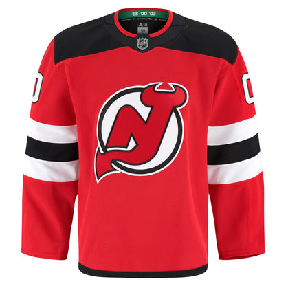 New Jersey Devils Fanatics Home Authentic Pro Custom Jersey - Red