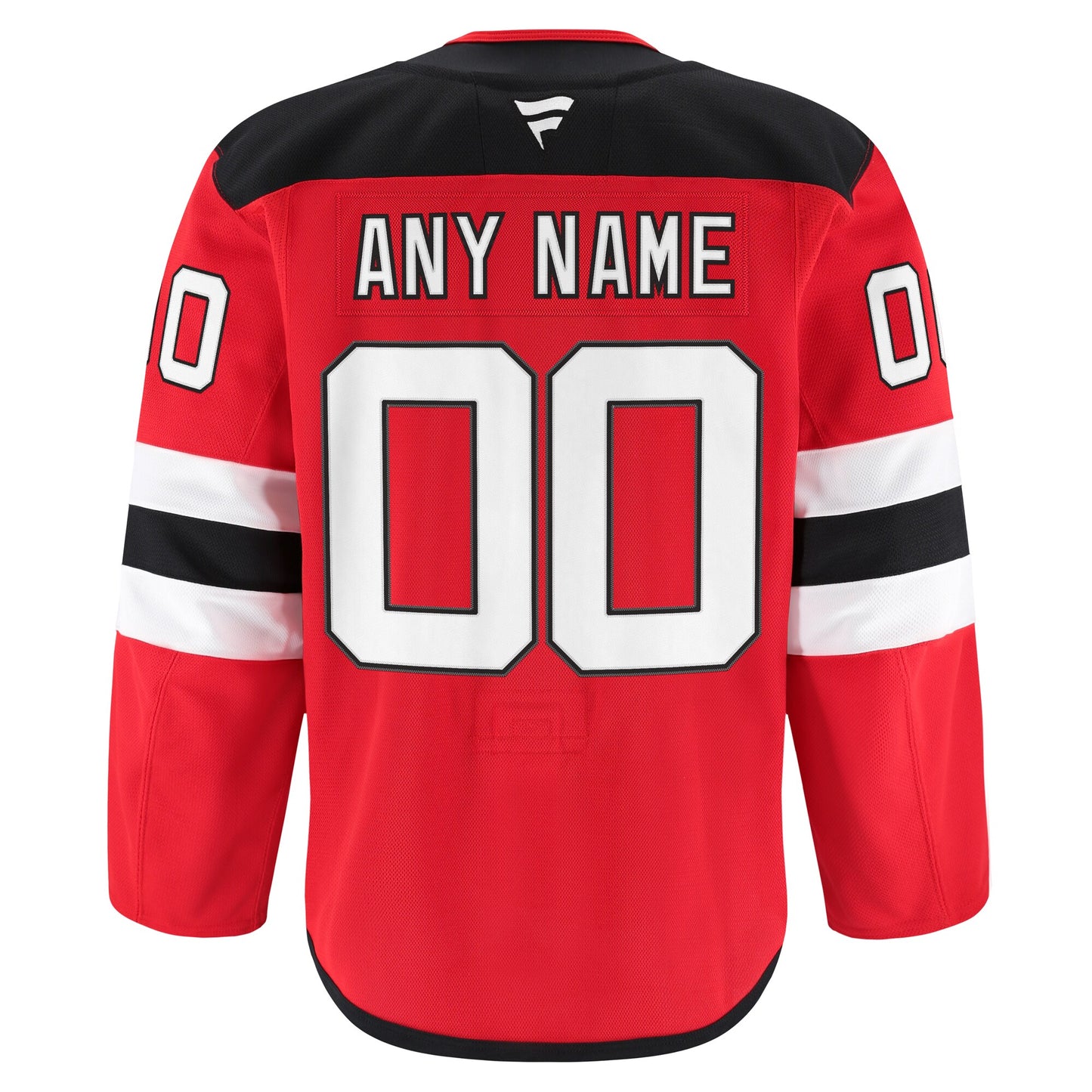 New Jersey Devils Fanatics Home Authentic Pro Custom Jersey - Red