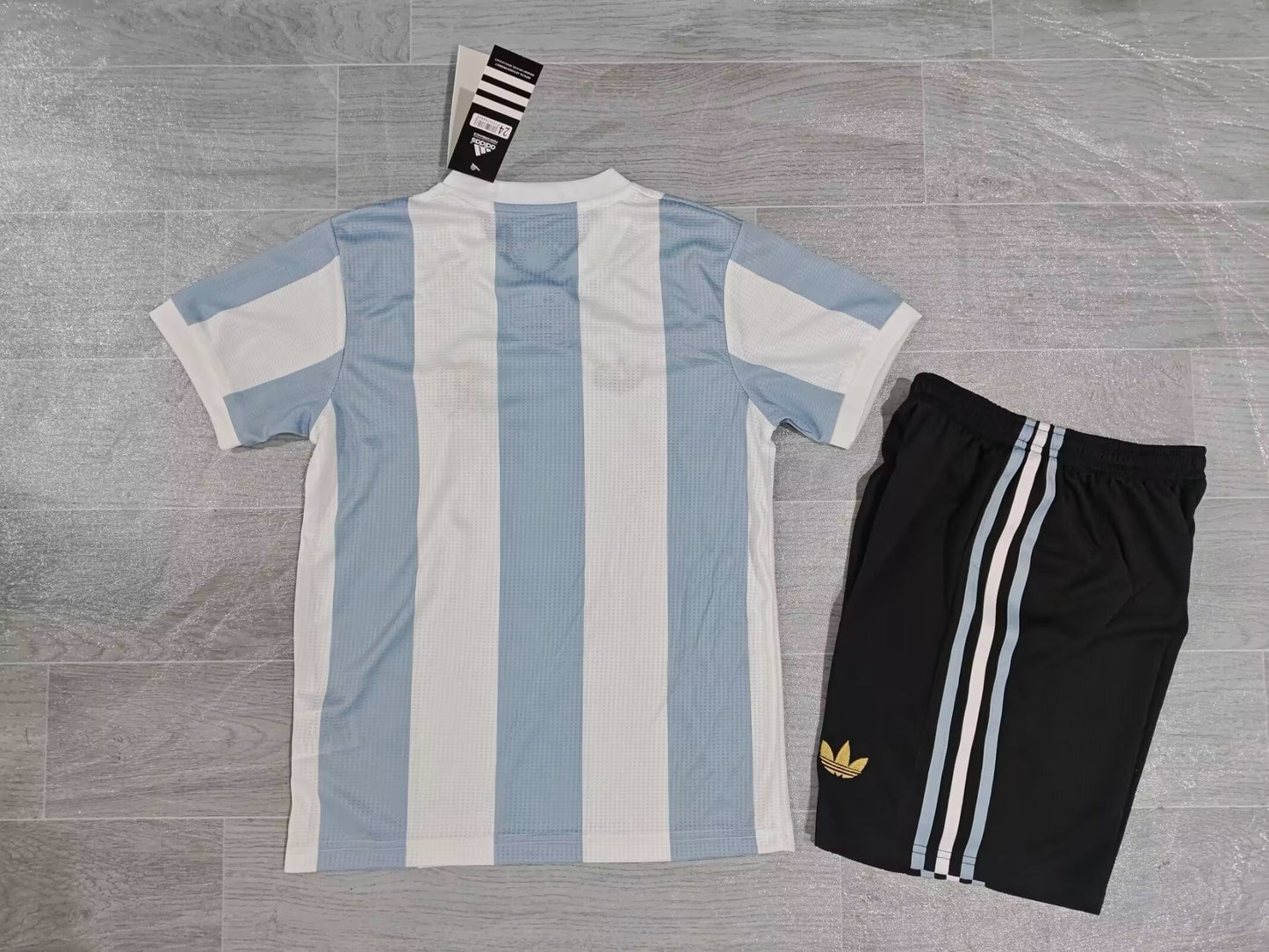 KIDS Argentina National Team “Trefoil” Special Edition Kit (Jersey & Shorts Set)