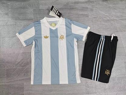 KIDS Argentina National Team “Trefoil” Special Edition Kit (Jersey & Shorts Set)