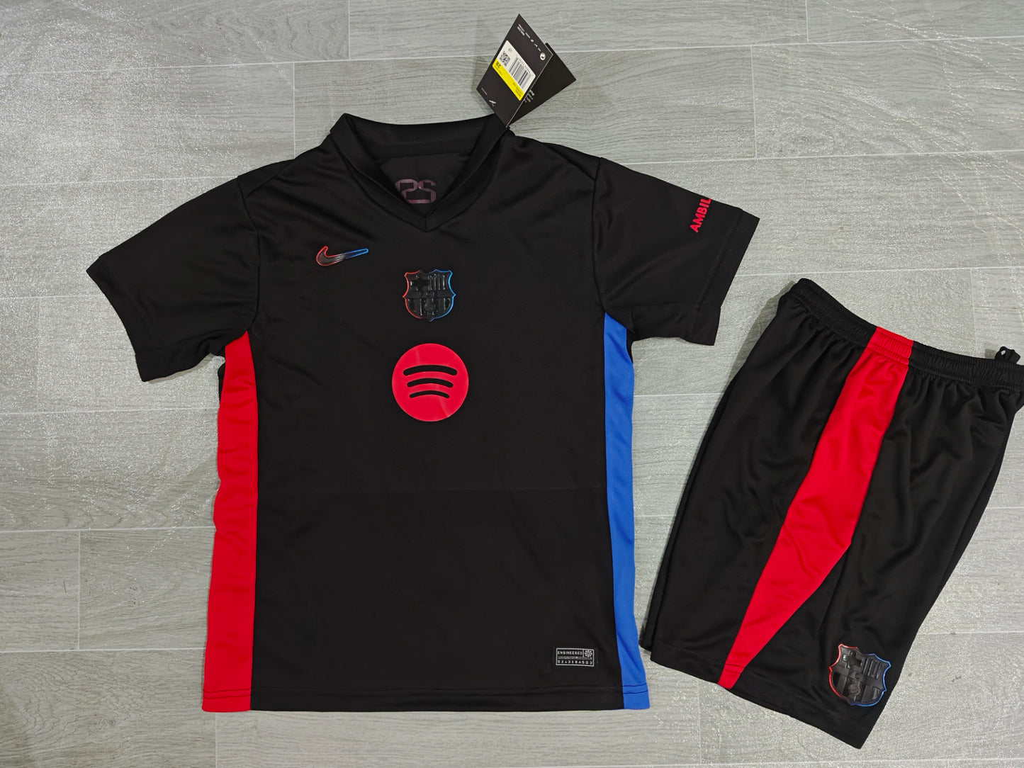 KIDS FC Barcelona Away Kit (Jersey & Shorts Set)