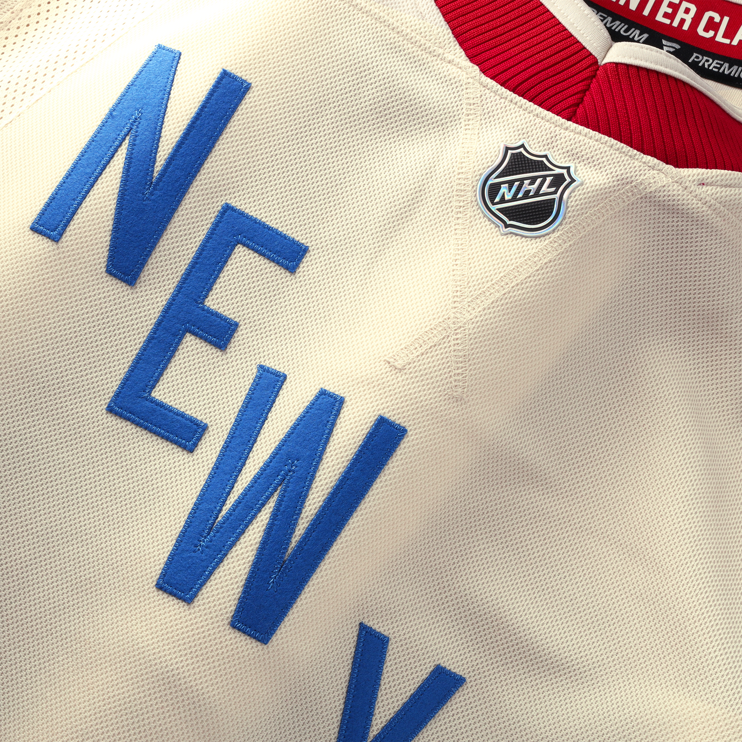 New York Rangers Fanatics 2026 NHL Winter Classic Premium Custom Jersey - Beige