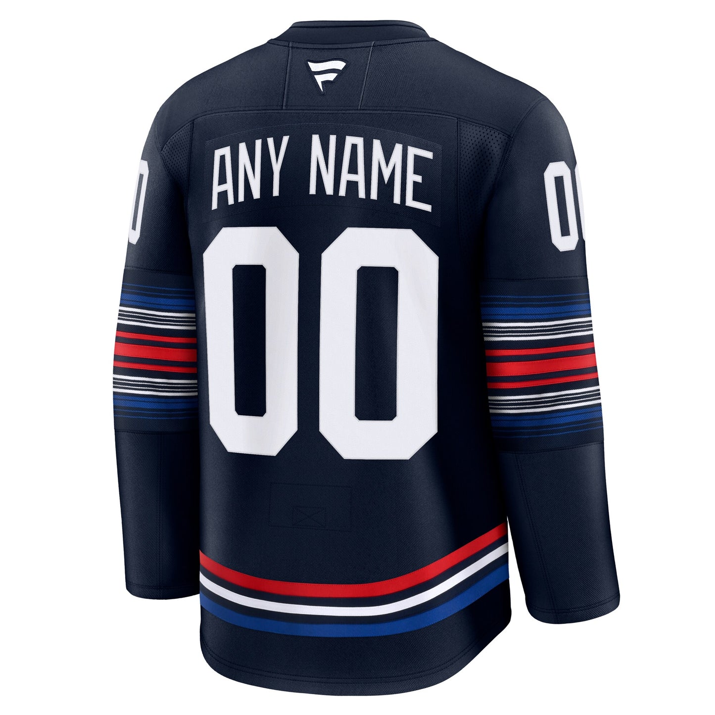 New York Rangers Fanatics Alternate Premium Custom Jersey - Navy