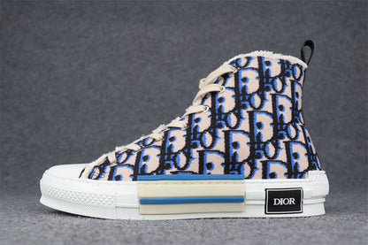 Dior B23 High 'Beige Black Navy Tapestry'