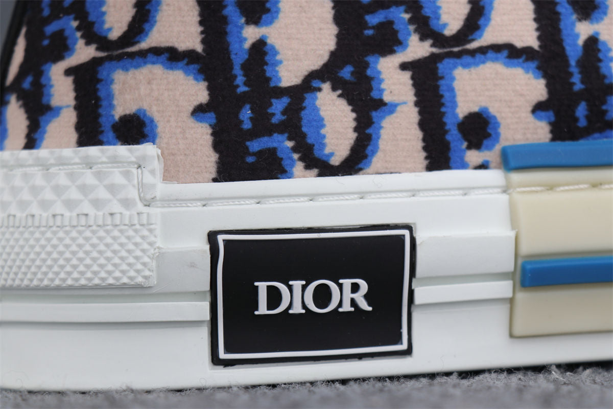 Dior B23 High 'Beige Black Navy Tapestry'