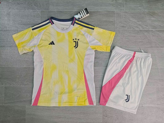 KIDS Juventus Away Kit (Jersey & Shorts Set)