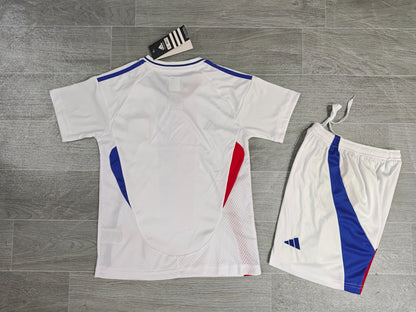 KIDS Olympique Lyonnais Home Kit (Jersey & Shorts Set)
