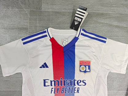 KIDS Olympique Lyonnais Home Kit (Jersey & Shorts Set)