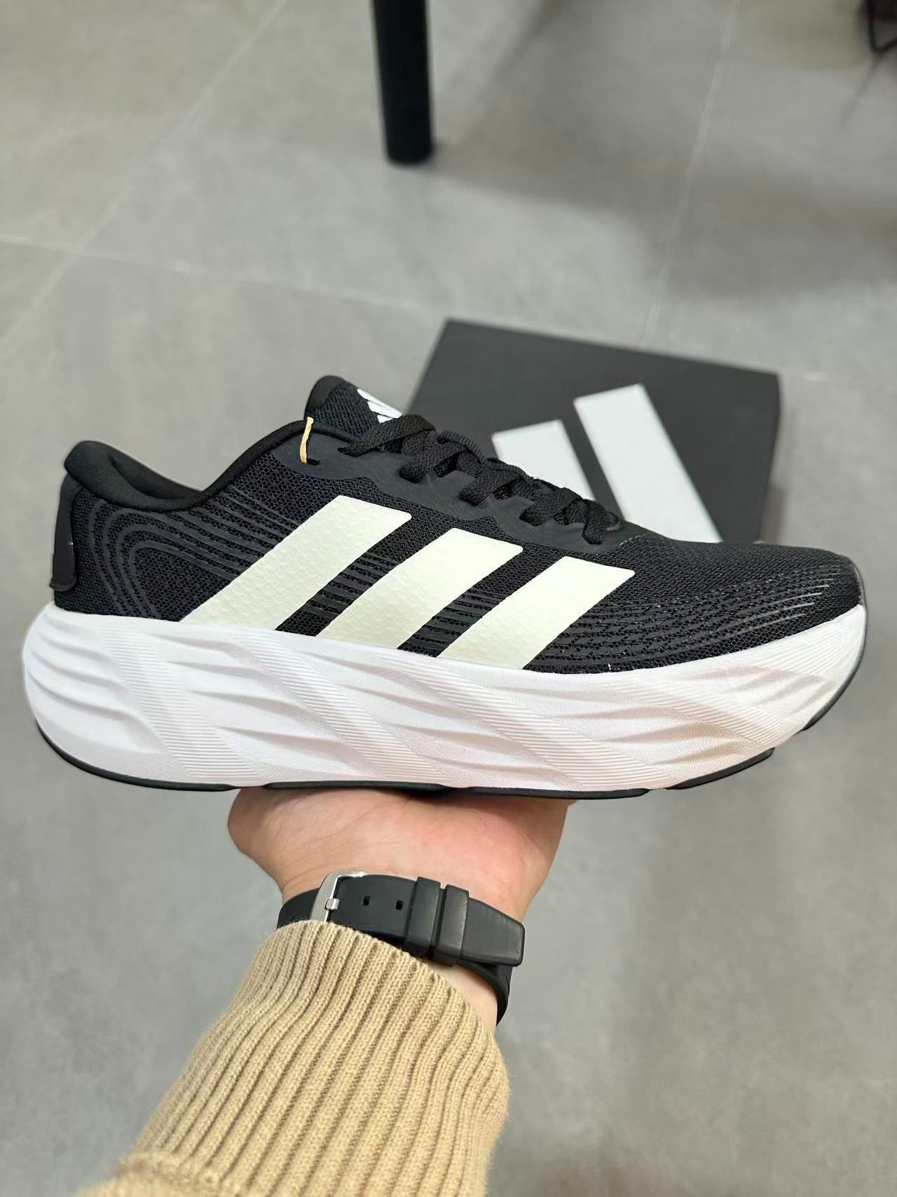 Adidas Adistar 3 Running Shoes Black | White