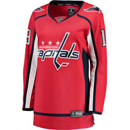 Nicklas Backstrom Washington Capitals Fanatics Women's Home Breakaway Jersey - Red