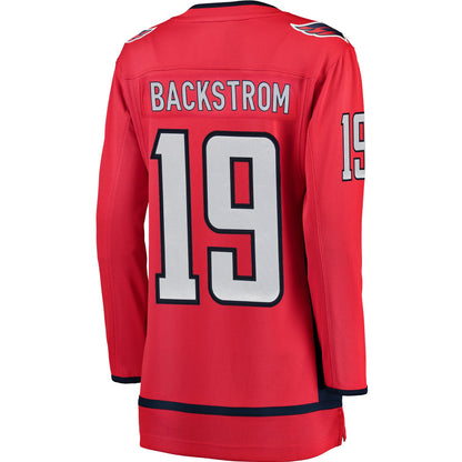 Nicklas Backstrom Washington Capitals Fanatics Women's Home Breakaway Jersey - Red