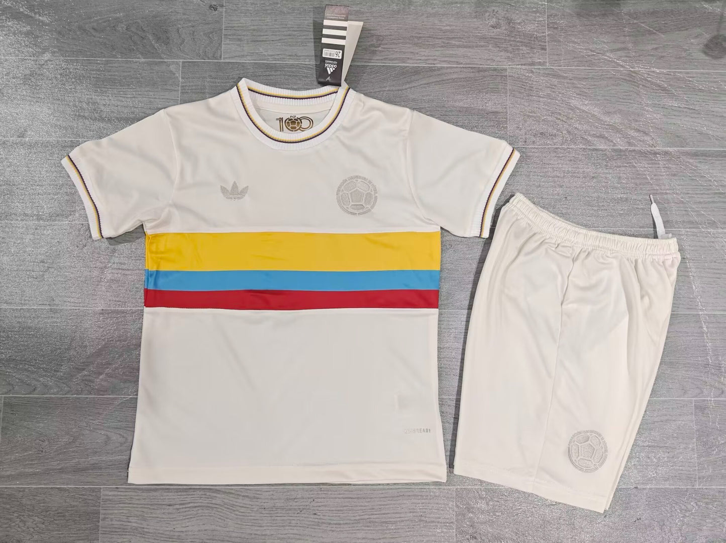 KIDS Colombia National Team 100th Anniversary Special Edition Kit (Jersey & Shorts Set)