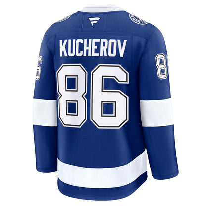 Nikita Kucherov Tampa Bay Lightning Fanatics Home Premium Jersey - Blue