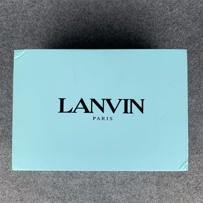 Lanvin Curb Sneakers 'Brown Rhinestone'
