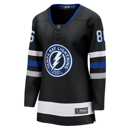 Nikita Kucherov Tampa Bay Lightning Fanatics Women's Breakaway Jersey - Black
