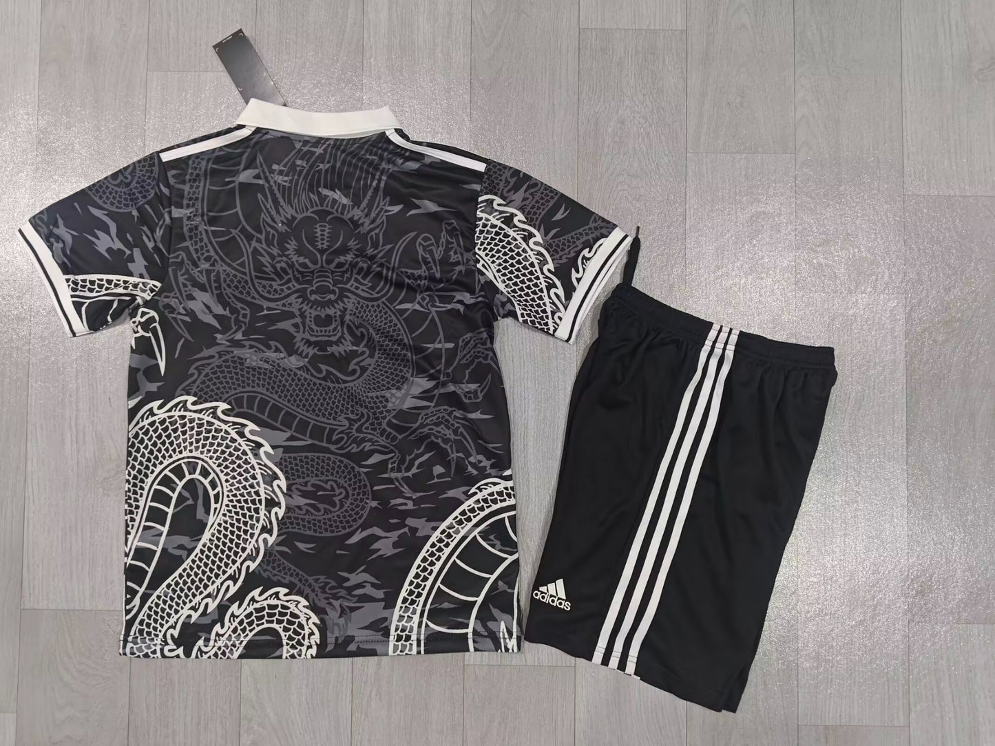 KIDS Real Madrid Black Dragon Special Edition Kit (Jersey & Shorts Set)