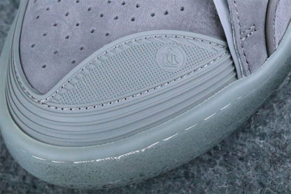 Lanvin Curb Sneakers 'Speckled Effect - Light Grey'