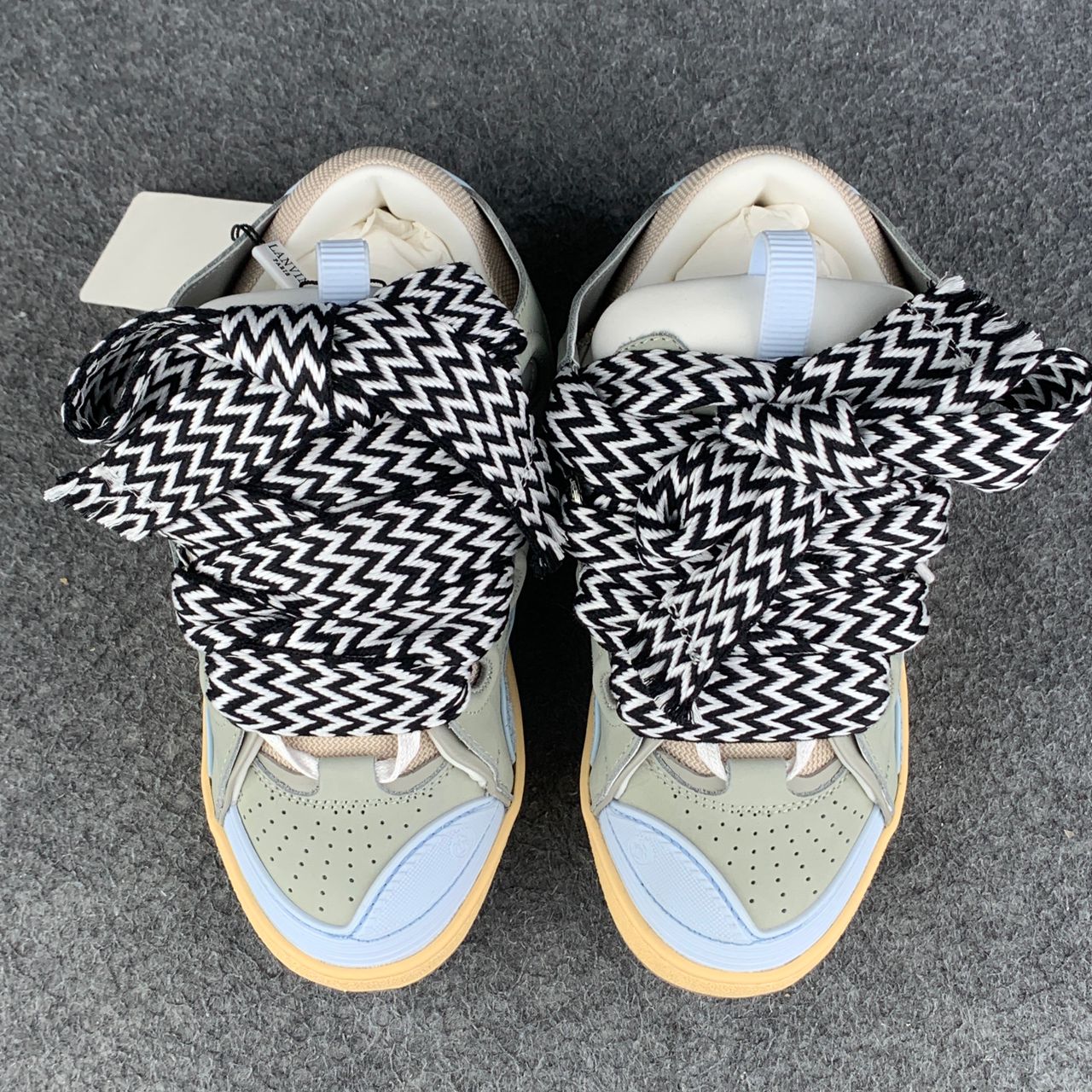 Lanvin Curb Sneakers 'Light Blue'