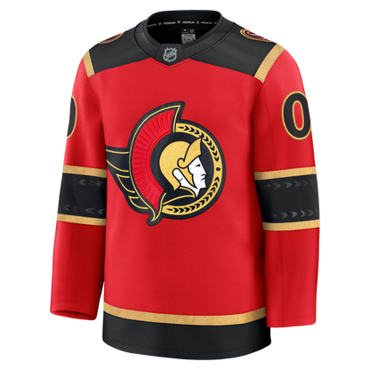 Ottawa Senators Fanatics Alternate Custom Premium Jersey - Red