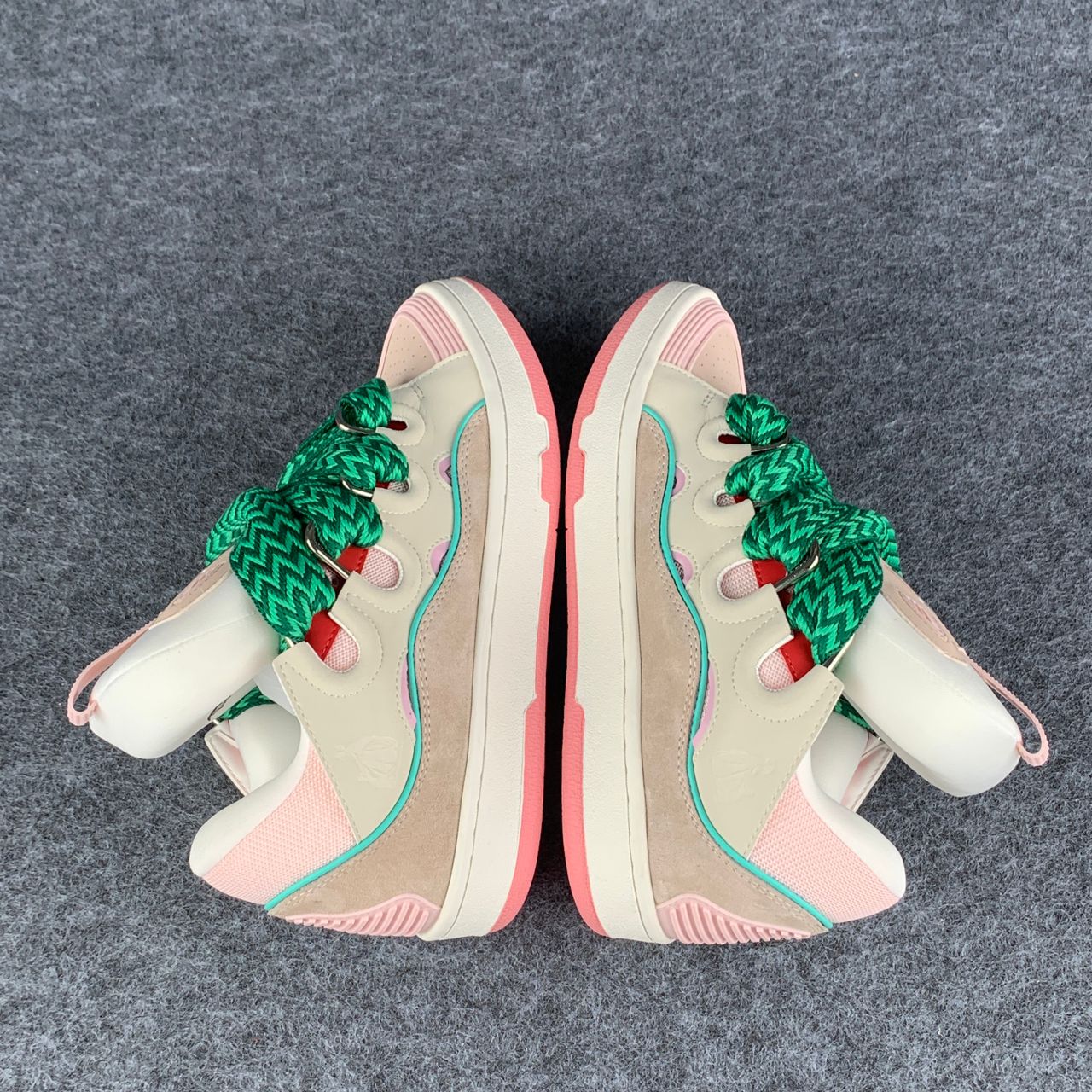 Lanvin Curb Sneakers 'Beige Pink'