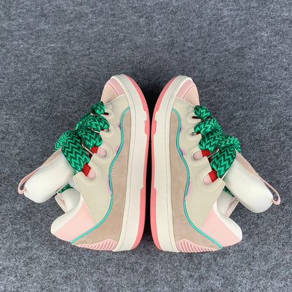 Lanvin Curb Sneakers 'Beige Pink'