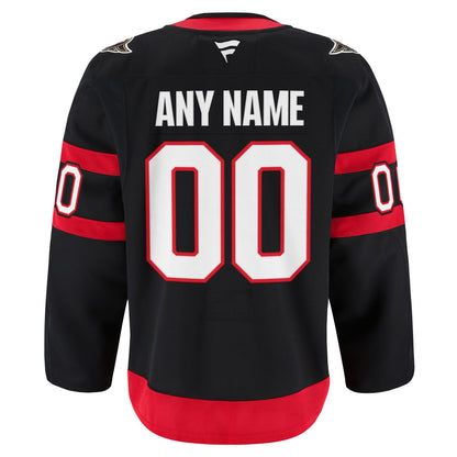 Ottawa Senators Fanatics Home Authentic Pro Custom Jersey - Black