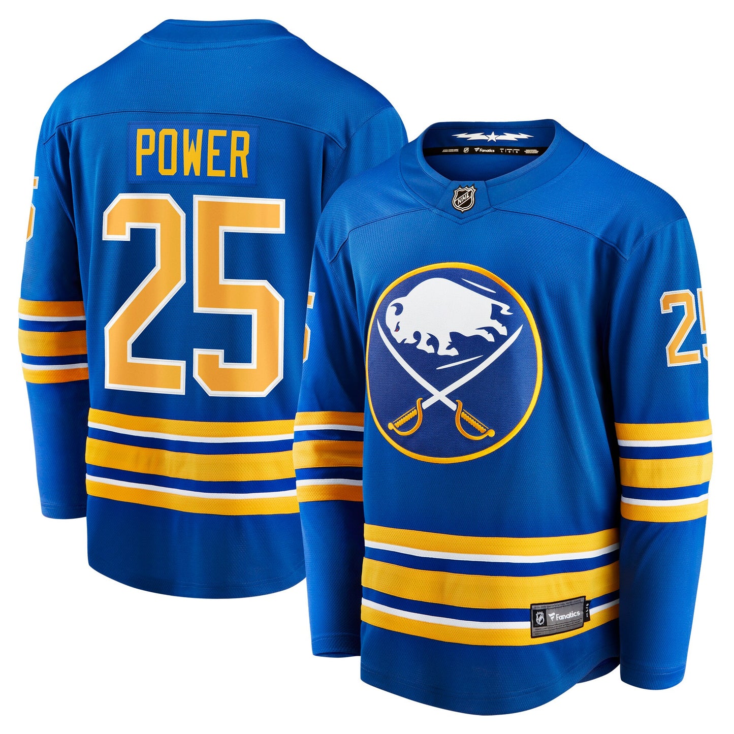 Owen Power Buffalo Sabres Fanatics Home Breakaway Player Jersey - Royal