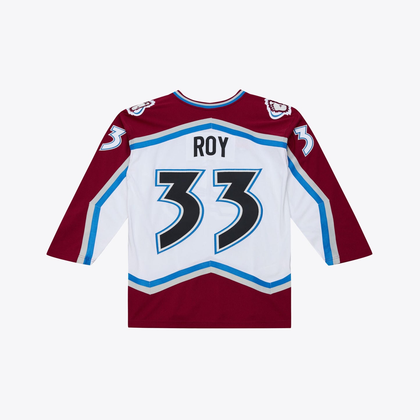 Patrick Roy Colorado Avalanche Mitchell &amp;amp; Ness 1995 Power Play Jersey - White