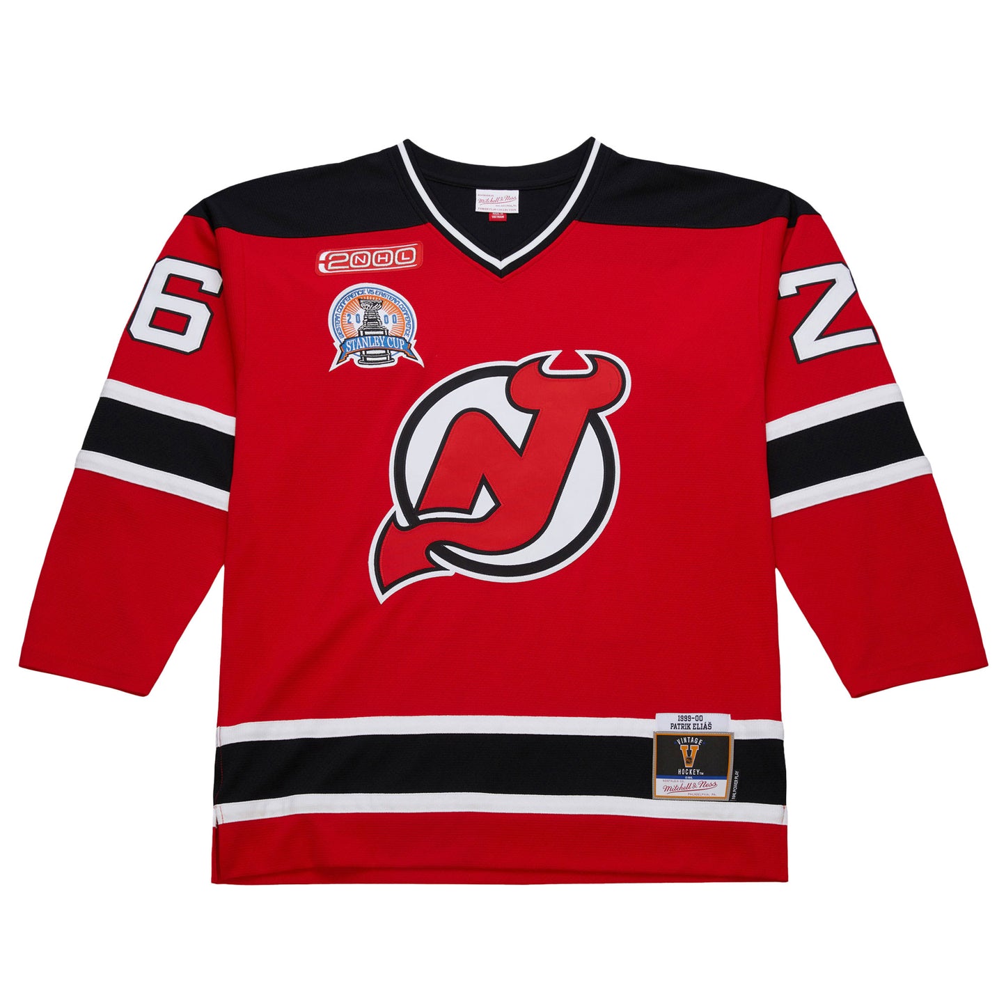 Patrik Elias New Jersey Devils 1999-00 Power Play Jersey - Red
