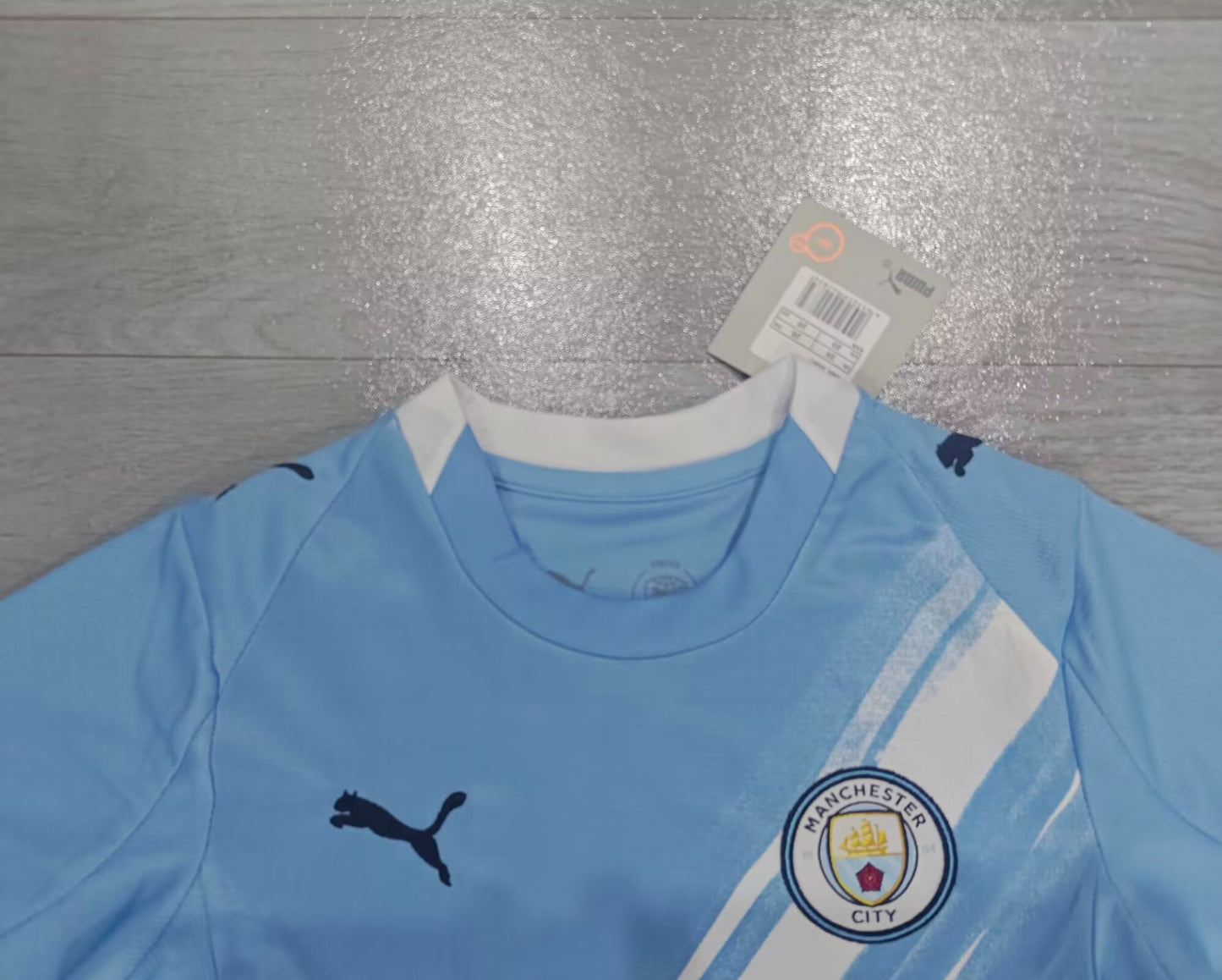 KIDS Manchester City FC Home Kit (Jersey & Shorts Set)