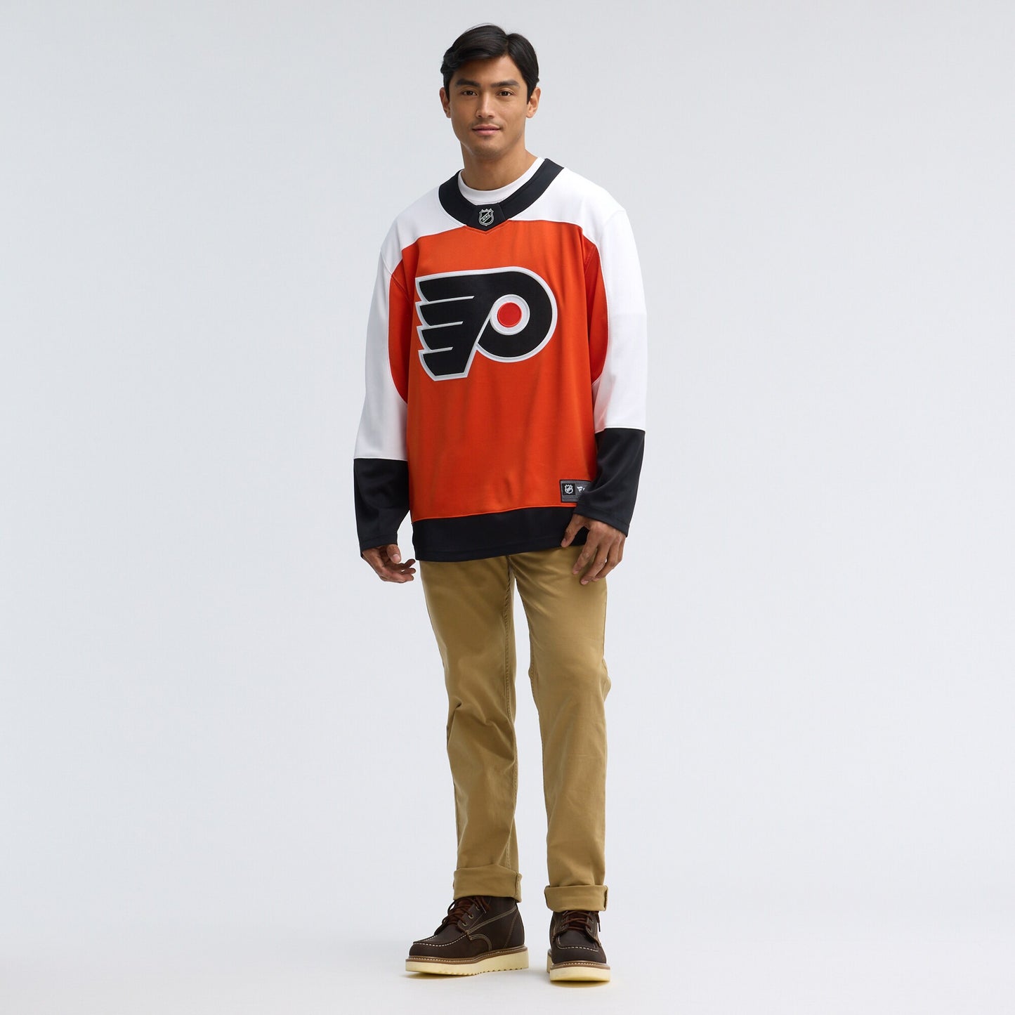 Philadelphia Flyers Fanatics Home Breakaway Jersey - Burnt Orange
