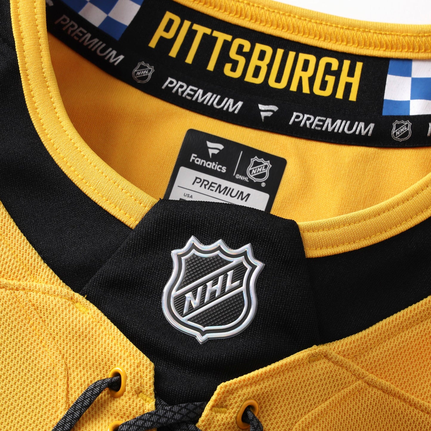 Pittsburgh Penguins Fanatics Alternate Premium Jersey - Gold