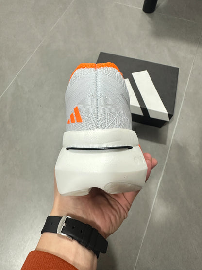 Adidas Adizero Prime X3 Strung Shoes Gray | Orange