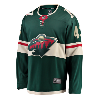 Quinn Hughes Minnesota Wild Fanatics Home Breakaway Jersey - Green