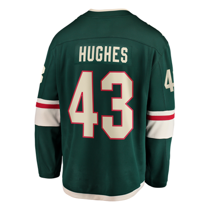 Quinn Hughes Minnesota Wild Fanatics Home Breakaway Jersey - Green