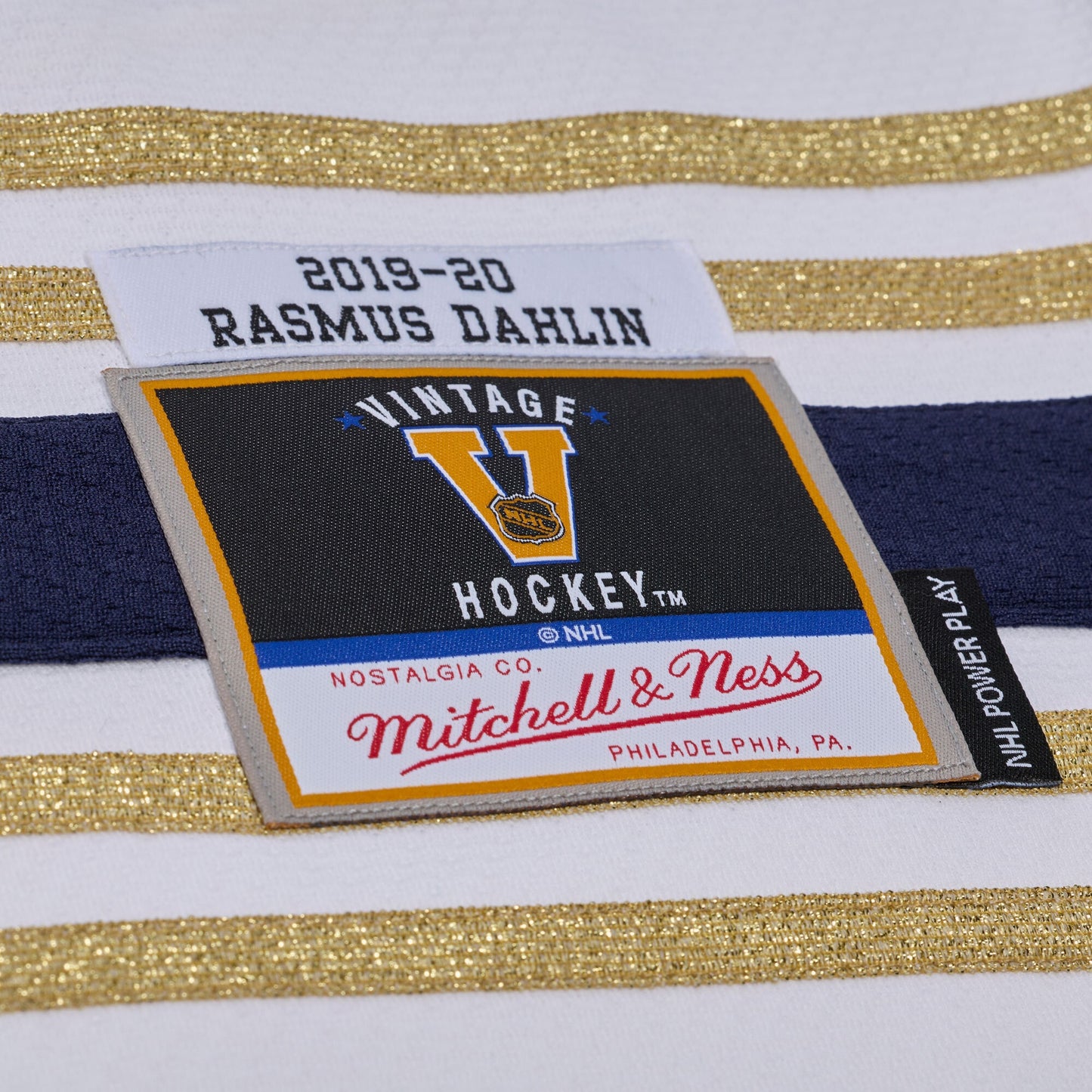 Rasmus Dahlin Buffalo Sabres Mitchell &amp;amp; Ness 2019 Power Play Jersey - White
