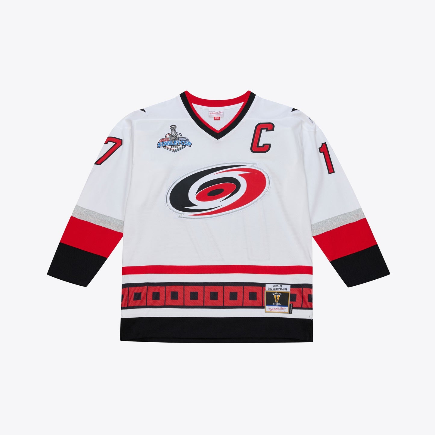 Rod Brind'Amour Carolina Hurricanes Mitchell &amp;amp; Ness 2005/06 Power Play Jersey - White